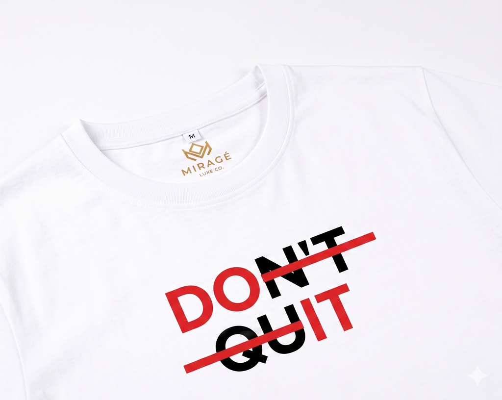 Do It Oversize White Tee