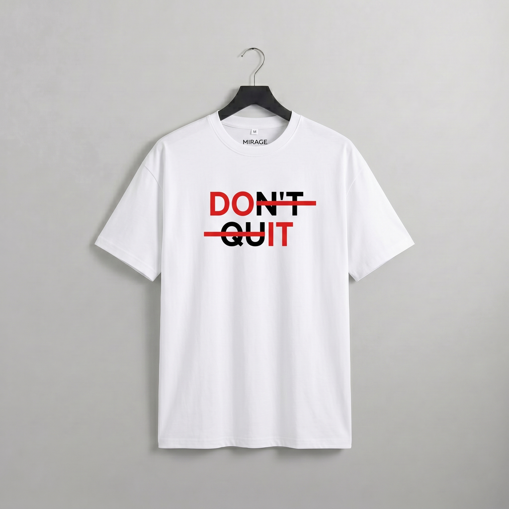 Do It Oversize White Tee