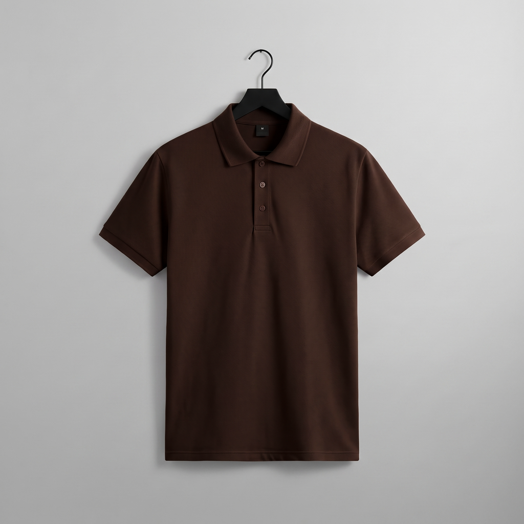 Classic Dark Brown Polo