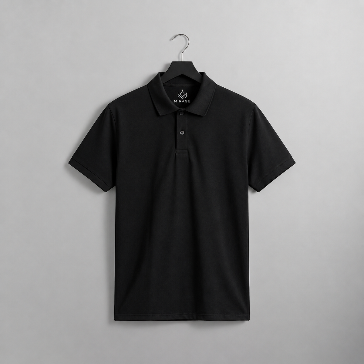 Classic Black Polo