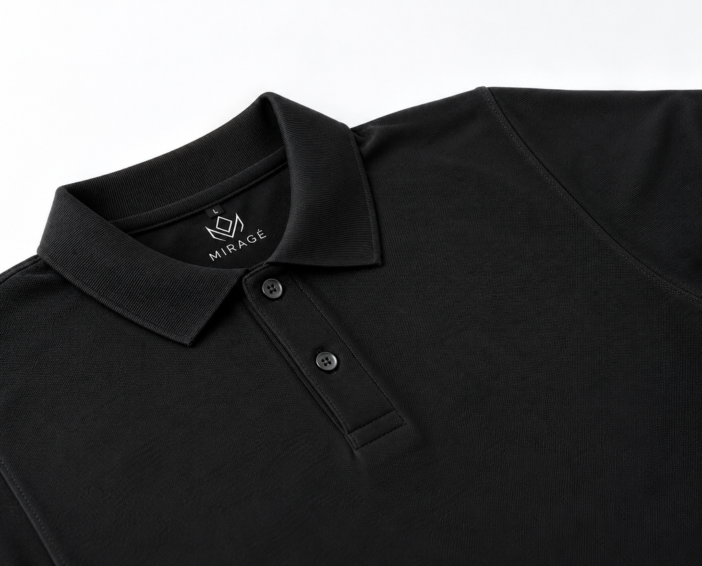 Classic Black Polo