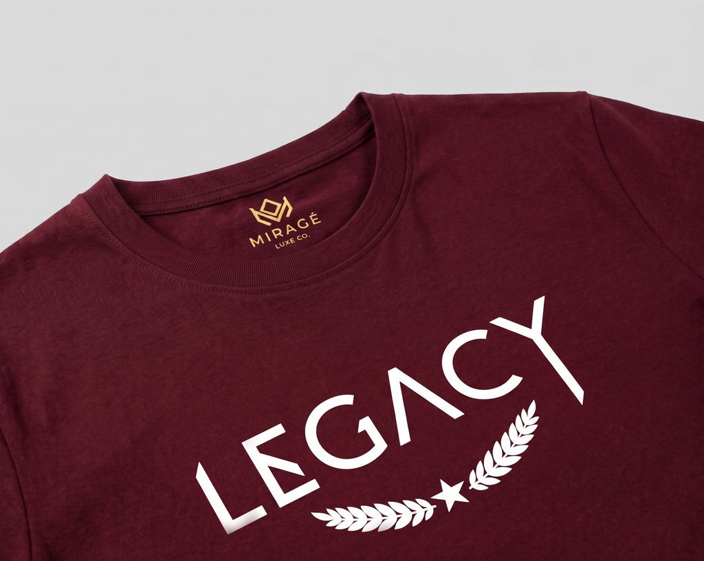 Legacy Maroon Regular Tee