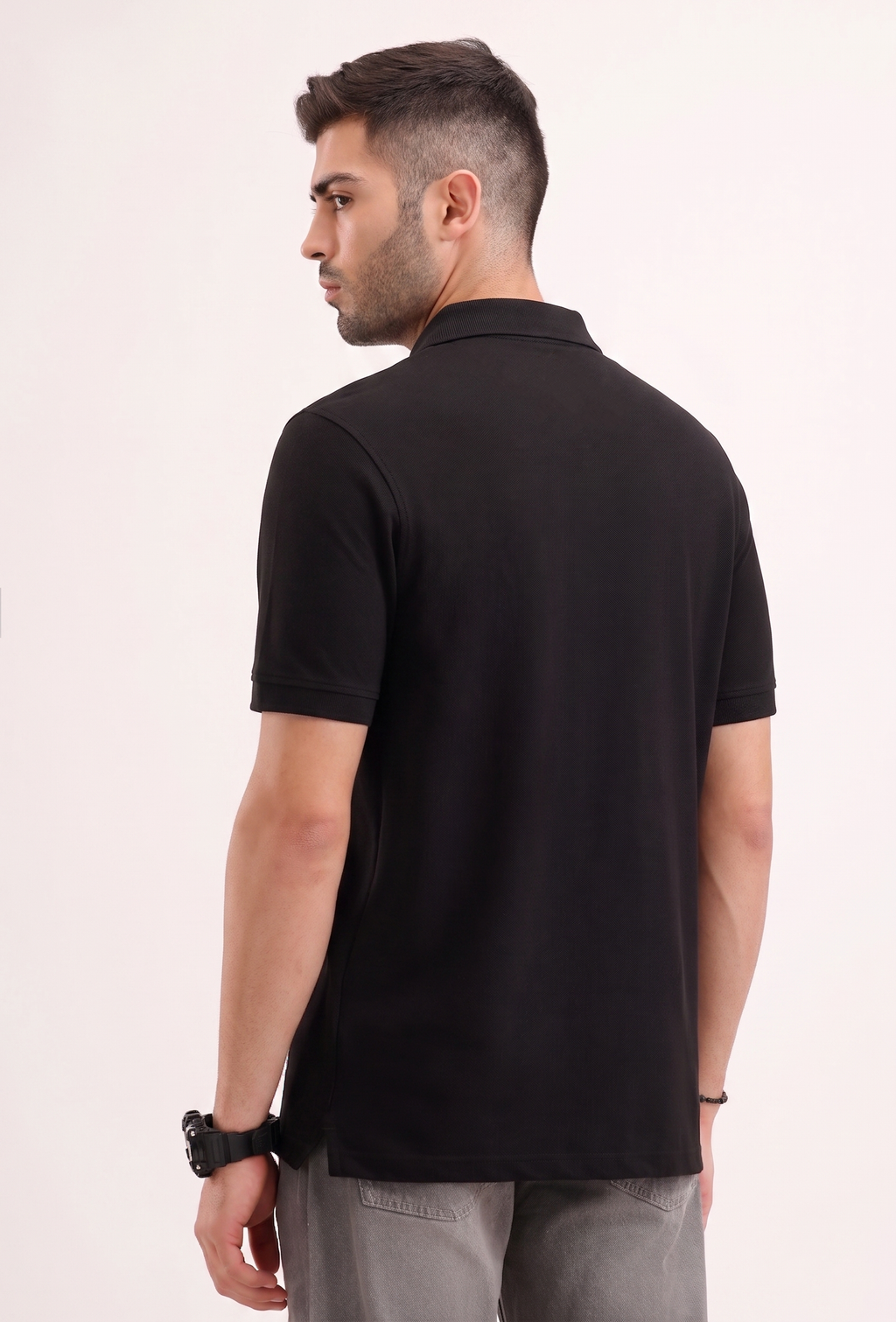 Classic Black Polo