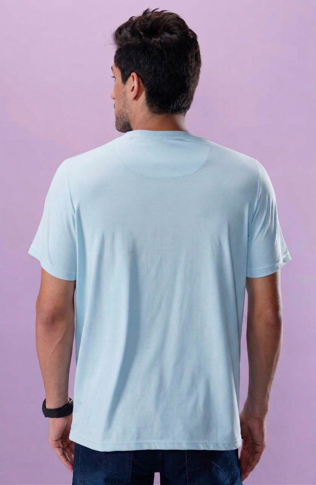 The Past Sky Blue Regular Tee