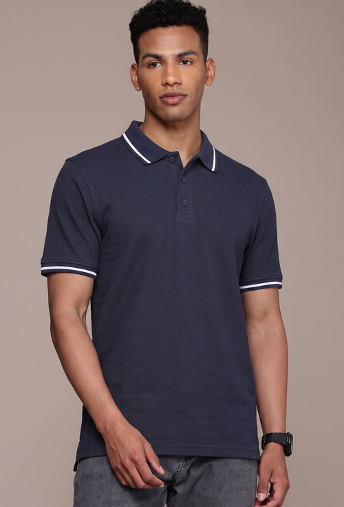 Classic Dark Blue Polo