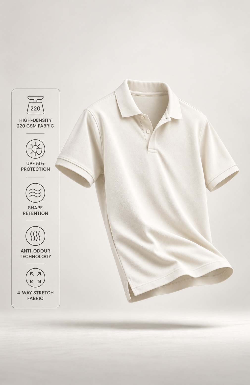 Classic  Off-White Polo