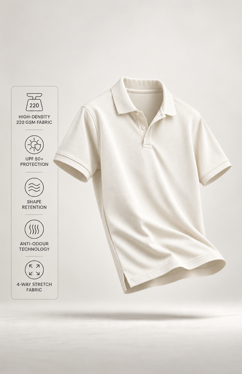 Classic  Off-White Polo