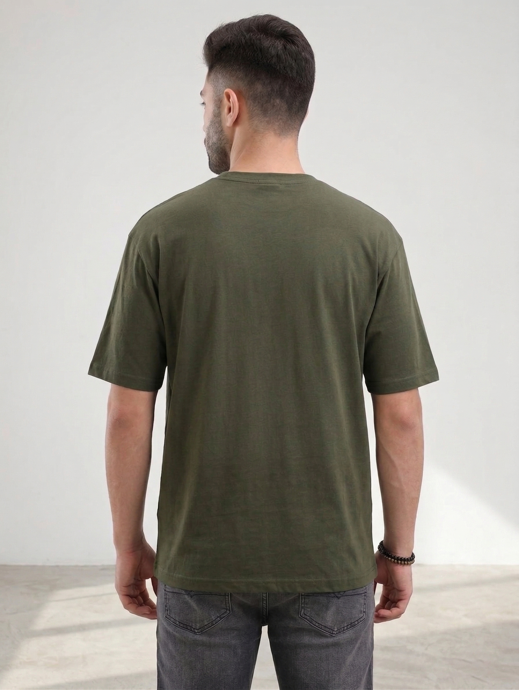 Luxe Teal Green Oversize Tee