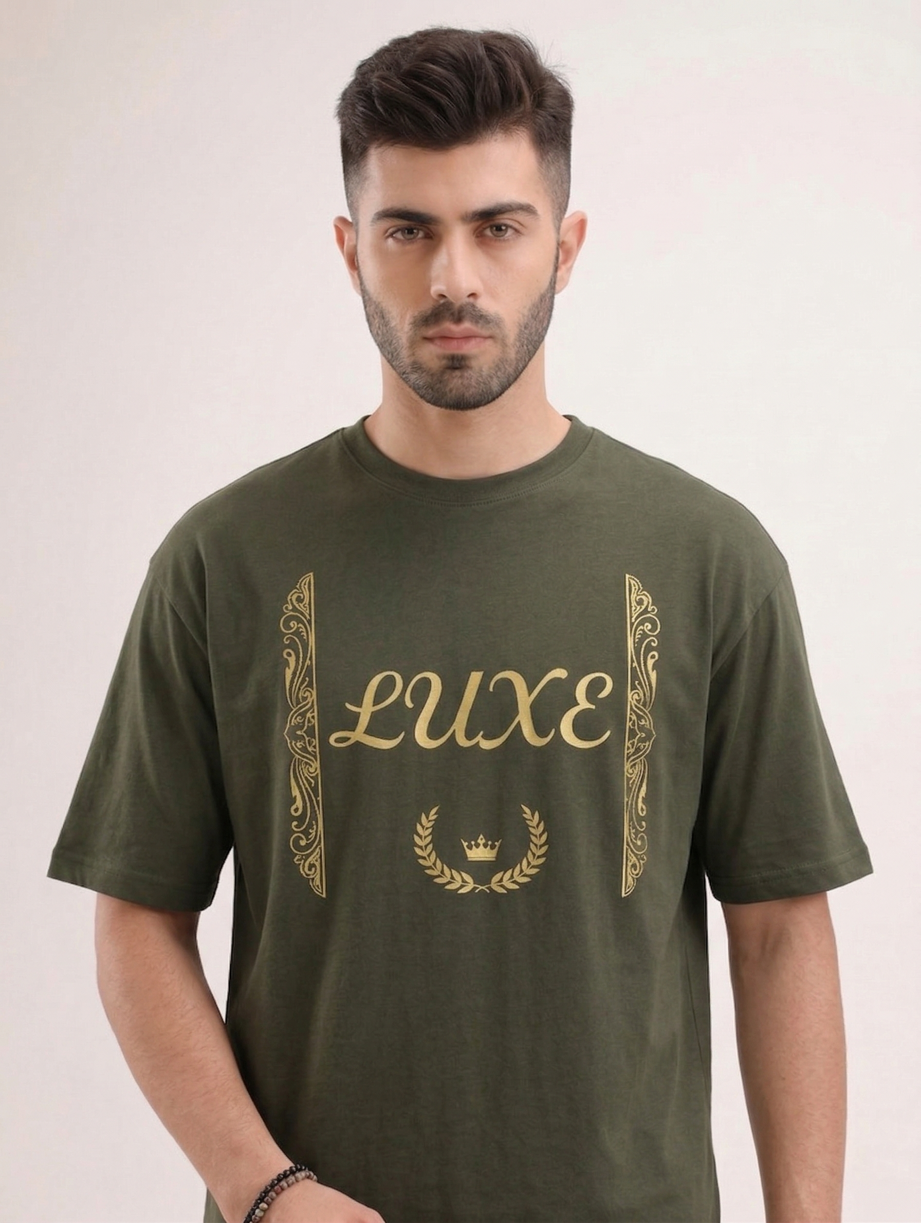 Luxe Teal Green Oversize Tee