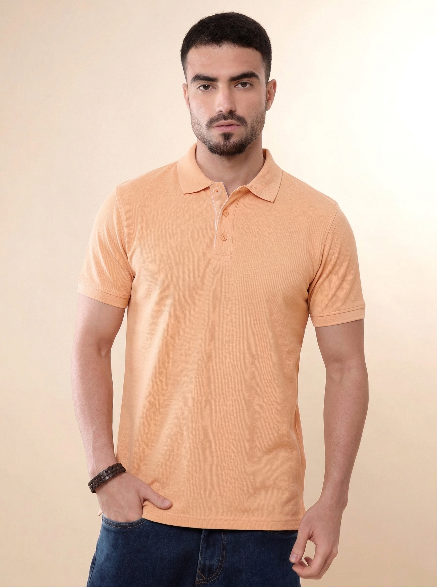 Classic Peach Fuzz Polo
