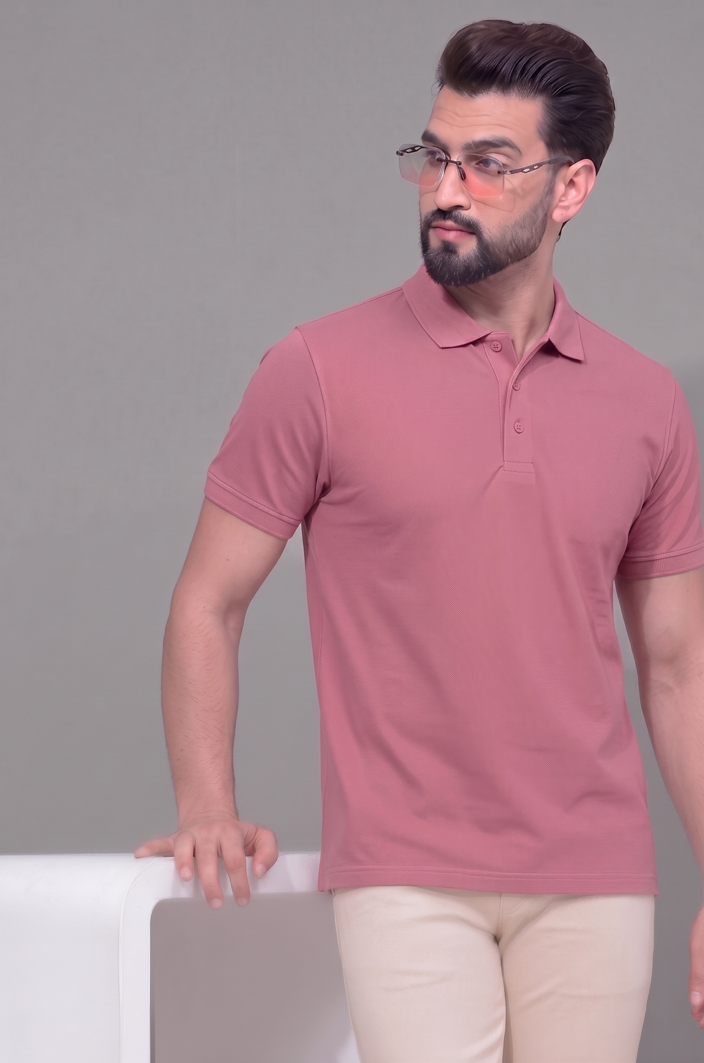 Classic Onion Pink Polo