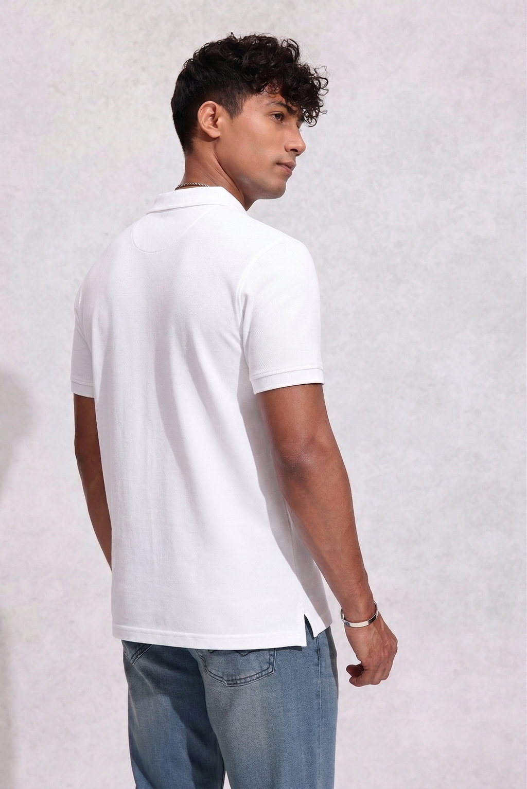 Classic White Polo
