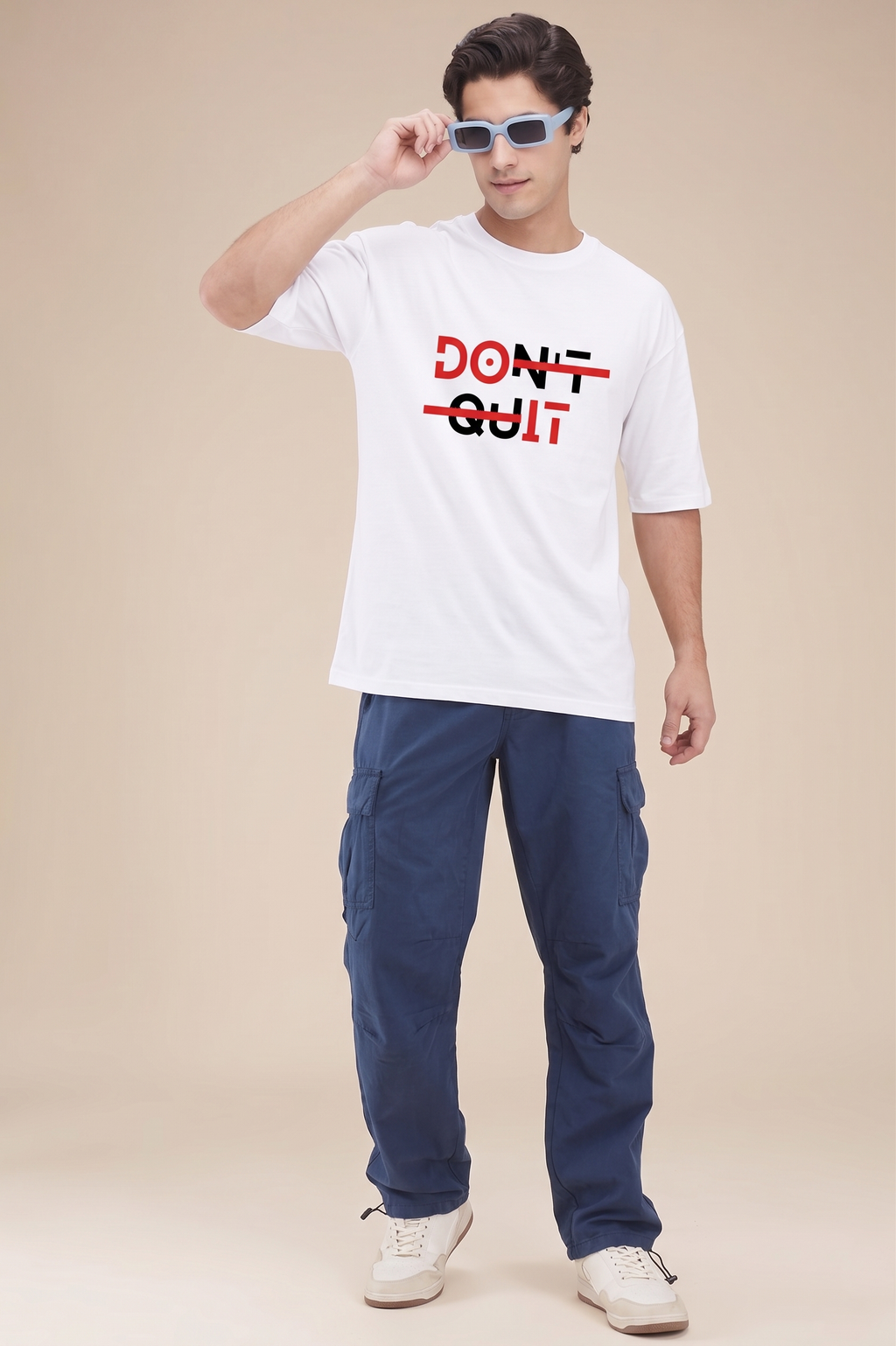 Do It Oversize White Tee