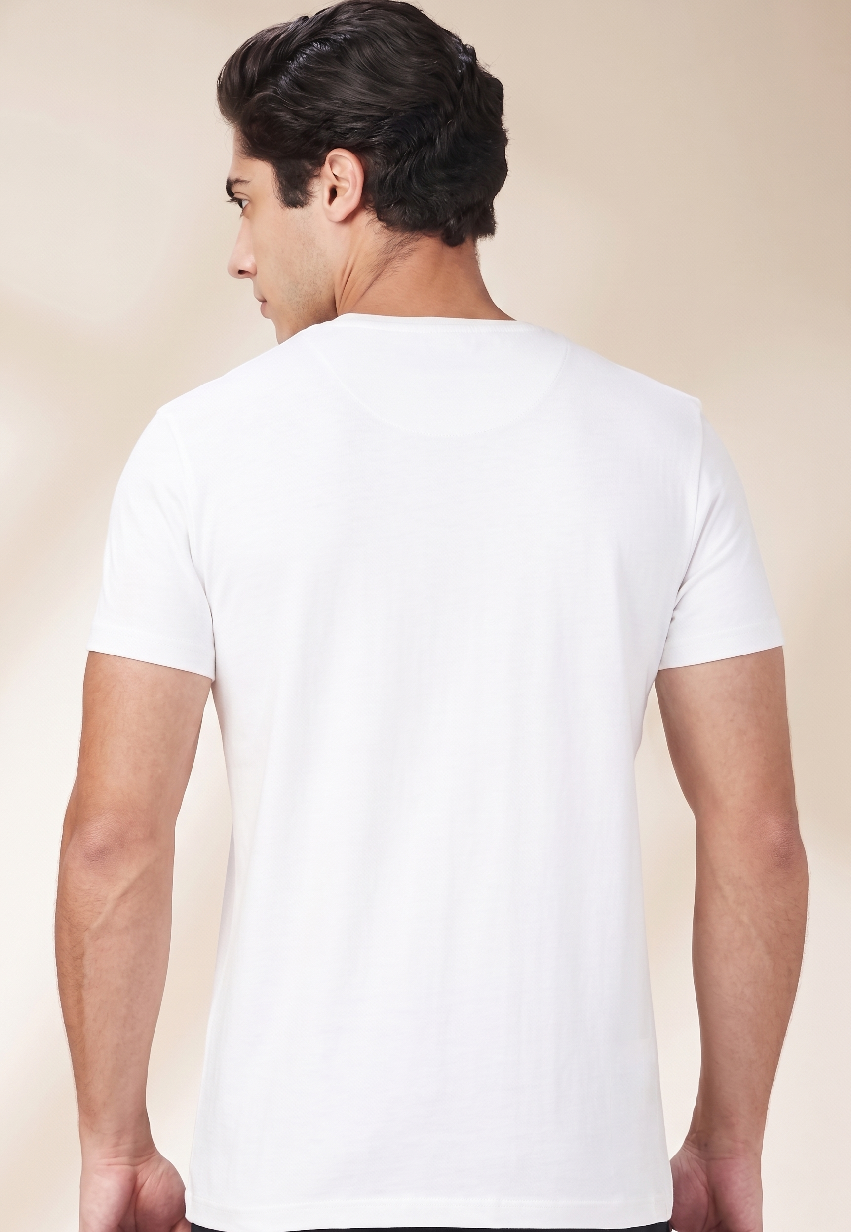 Explore Regular White Tee